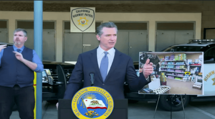 Violent Crime Soars in CA as Newsom Tries to Block Tough-on-Crime Reforms