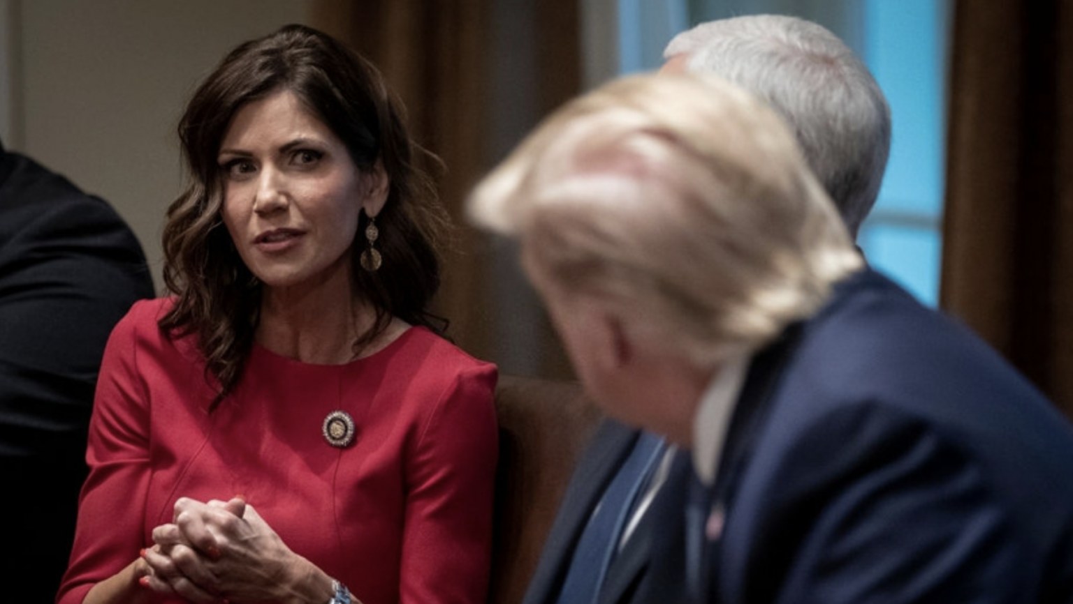 Gov Kristi Noem Defends The President On Abc News Conservative